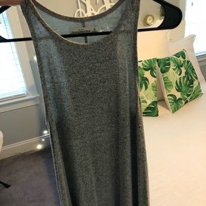 Grey tank top dress!!